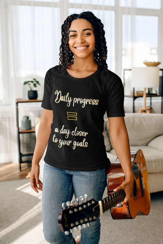 Daily Progress- Motivational T-Shirt